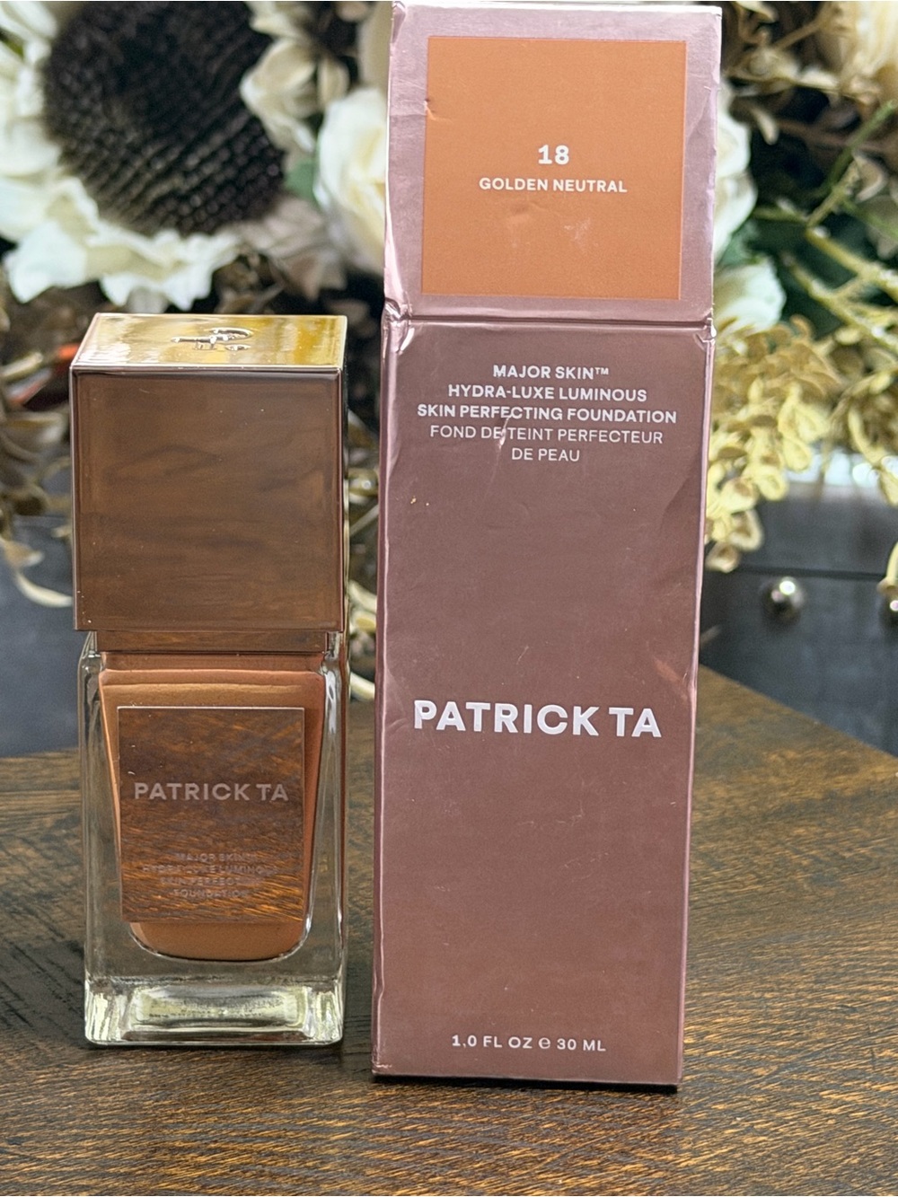 Patrick Ta Foundation - 18 Golden Neutral Warm Tan